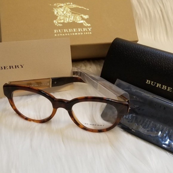 Burberry Rx Eyeglasses Tortoise Optical - Picture 2 of 8